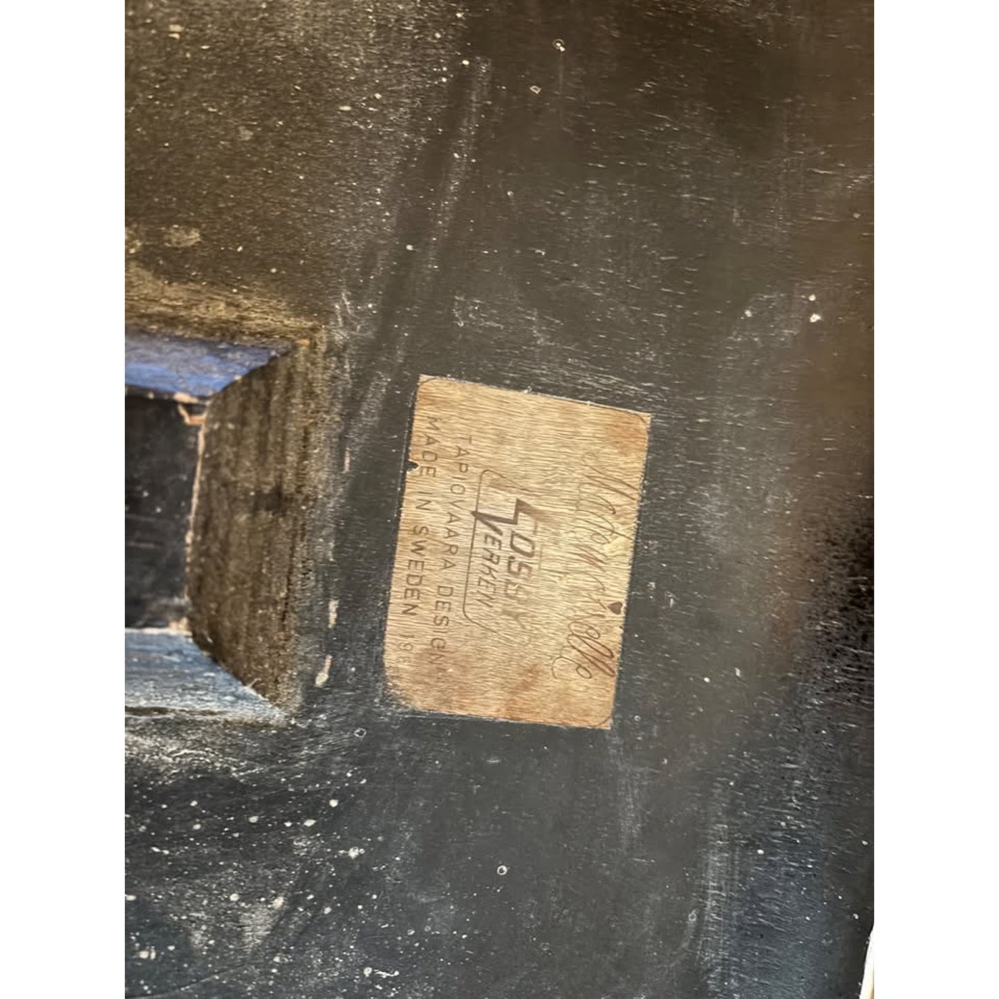 Midcentury "Mademoiselle" chair - Original Scandinavian design (with maker's mark)