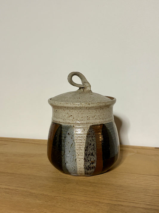 Midcentury Ceramic Canisters (2 sizes available)