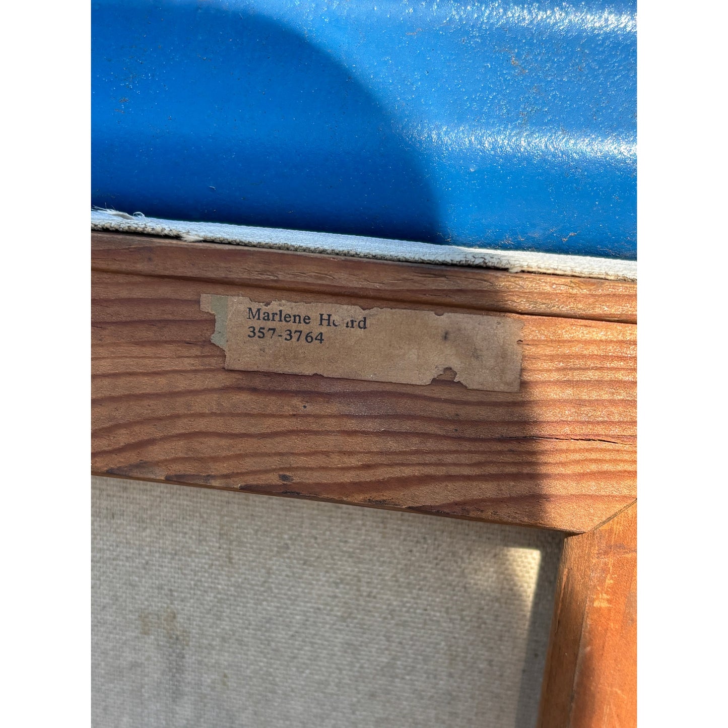 Vintage Desert Landscape Painting