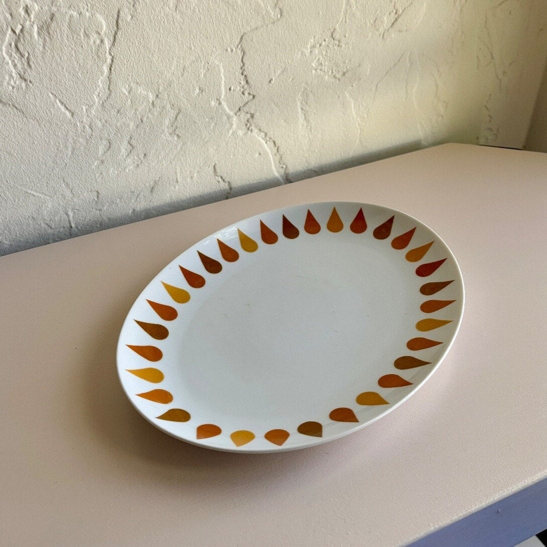 Vintage 1970s Thomas & Co Fraser Oval Serving Platter