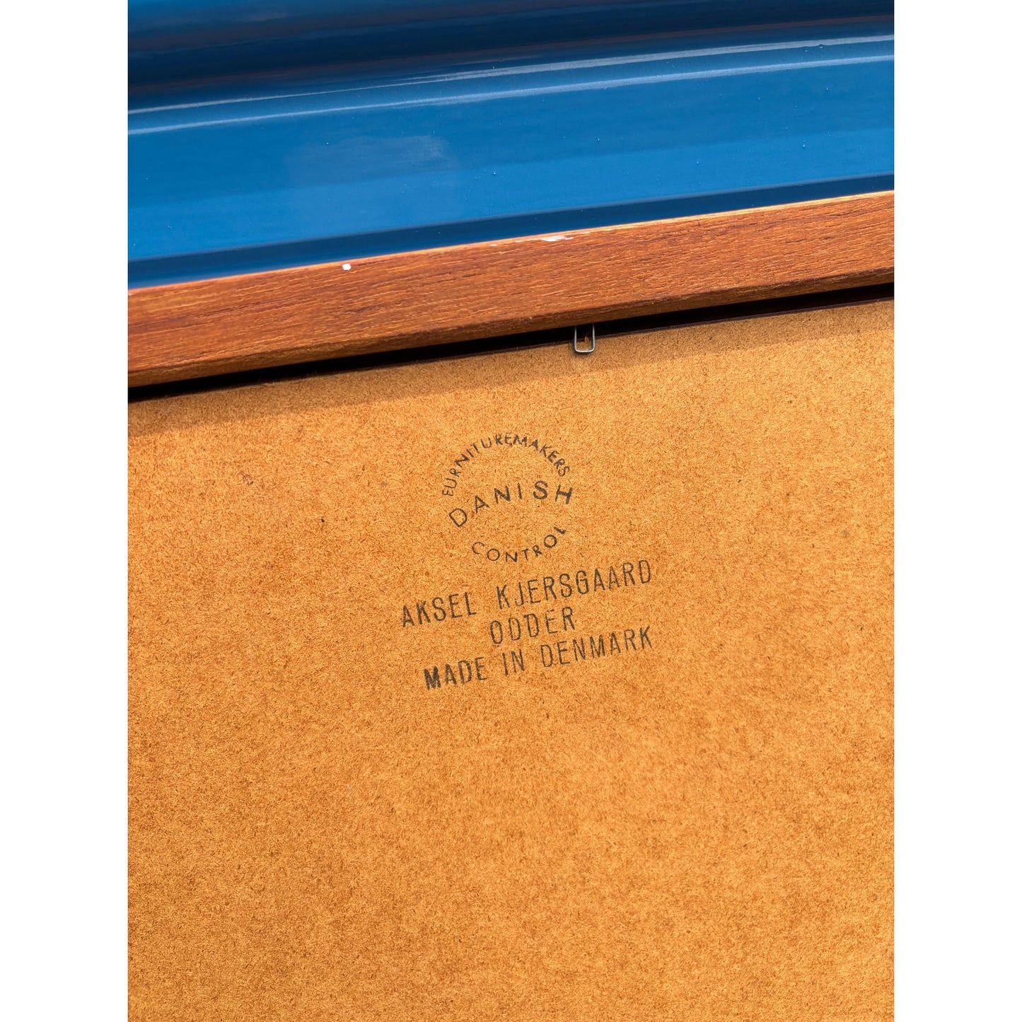 Danish Teak Wall Mirror - Odder by Aksel Kjersgaard - Rare find!