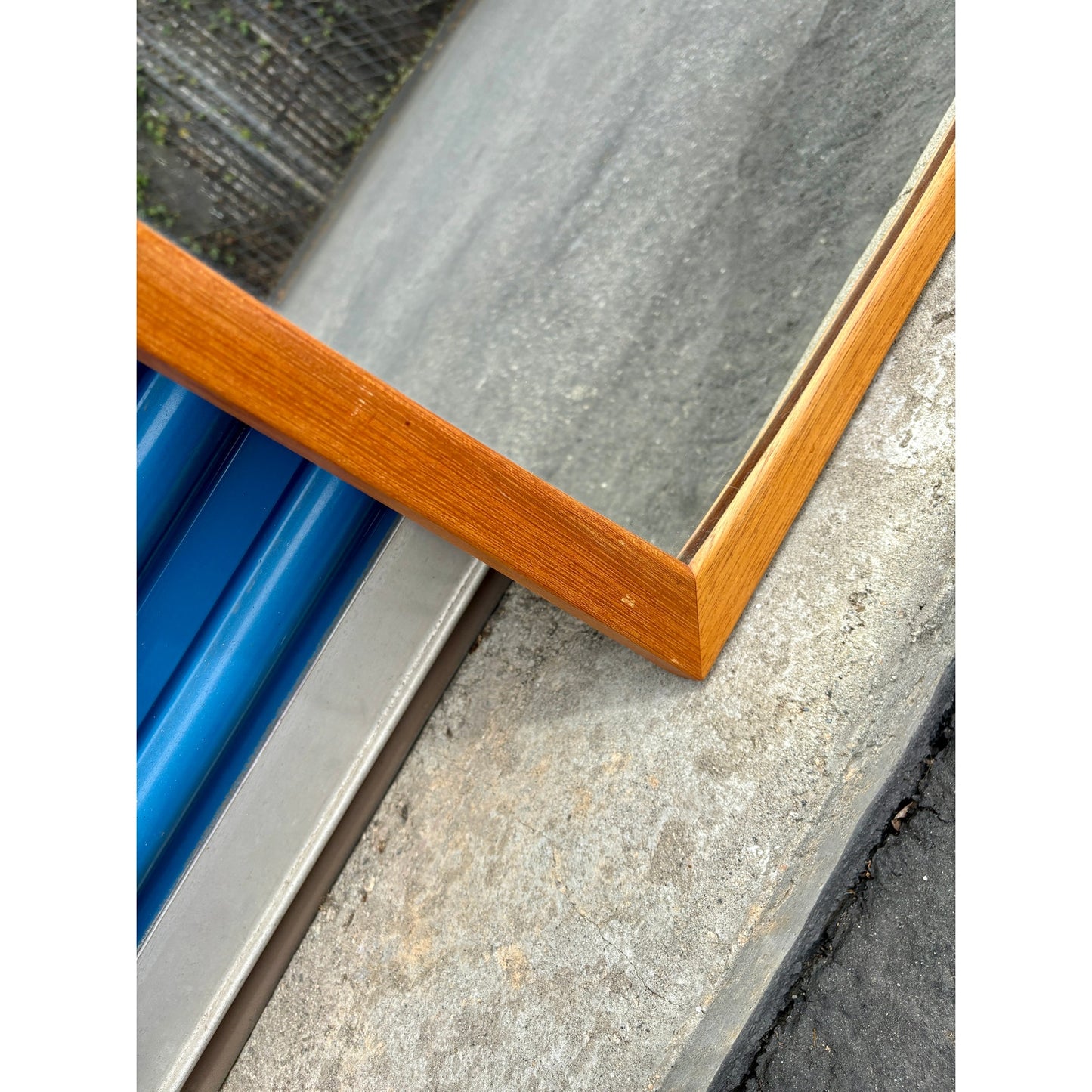 Danish Teak Wall Mirror - Odder by Aksel Kjersgaard - Rare find!