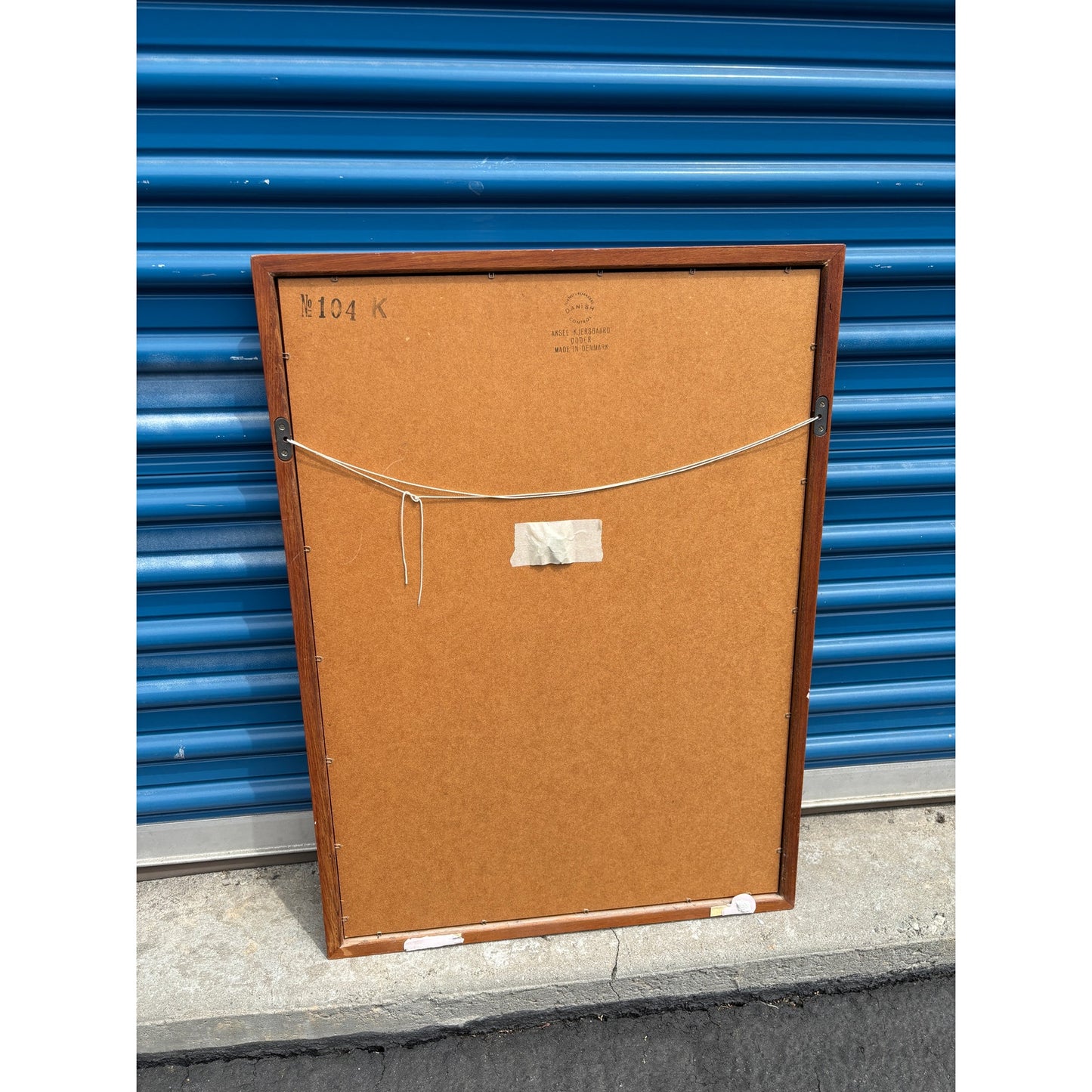 Danish Teak Wall Mirror - Odder by Aksel Kjersgaard - Rare find!