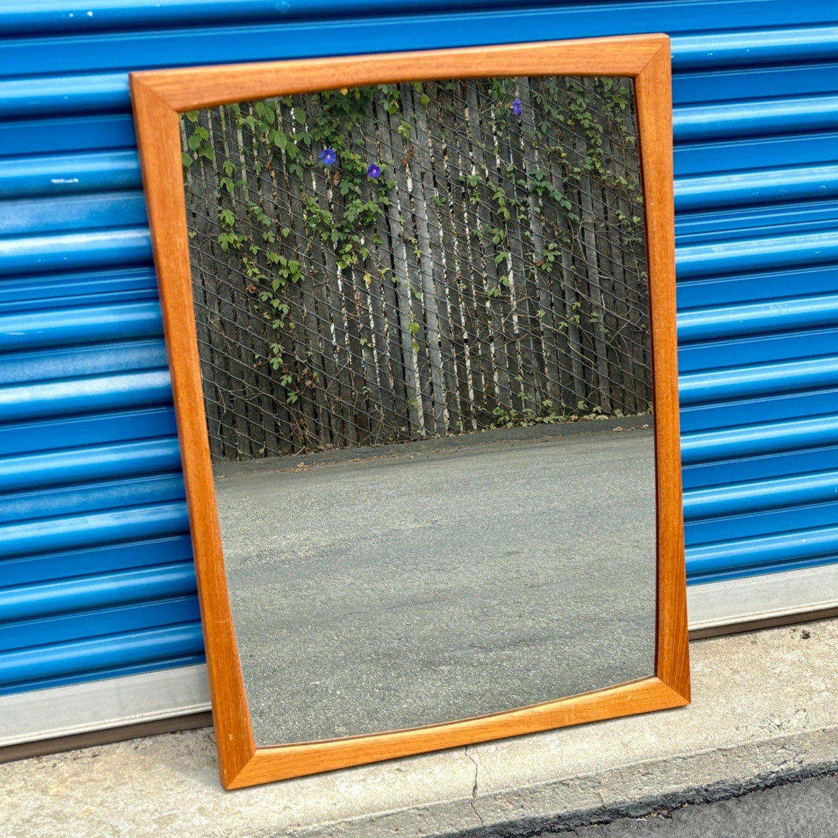 Danish Teak Wall Mirror - Odder by Aksel Kjersgaard - Rare find!
