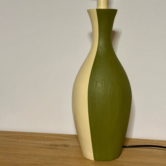 Midcentury Style Two-tone Table Lamp