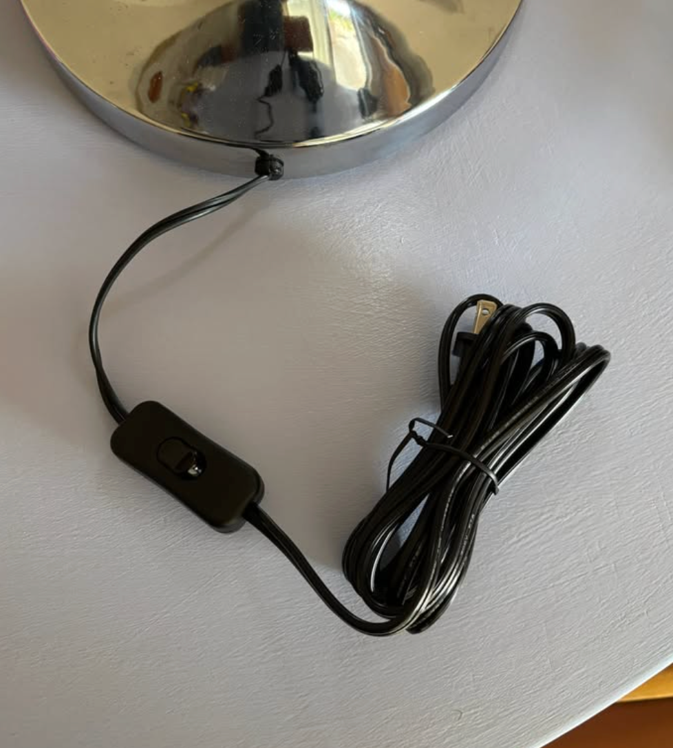 Vintage Chrome Space Age Fantasia Motion Lamp